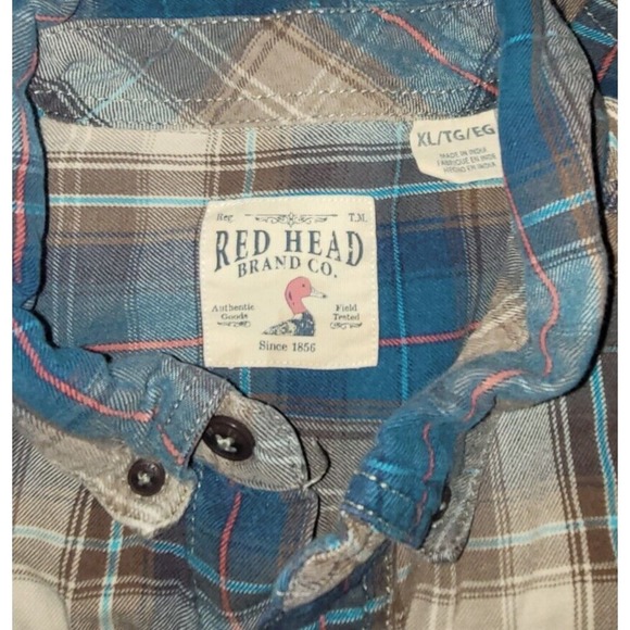 Lot 4 Men's Button-Up Shirts XL Jos A Bank Gant Dockers Redhead - Picture 5 of 6